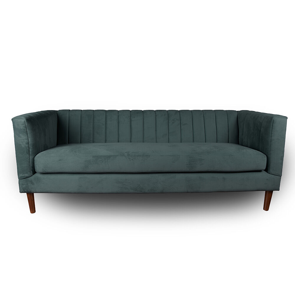 Sofá Tela Velvet Latam Home Sorrento 3 Cuerpos