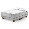 Juegos de Dormitorio Cama Europea Cannon Hybrid Visco S&uacute;per King + 2 Almohadas + 1 Topper