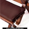 Juego de Comedor Latam Home Sevilla Salamanca 2 Sillas + 2 Bancas PU Chocolate