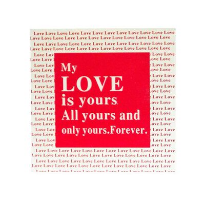 Imagen 1 del producto Ladrillo Decorativo con Leyenda Madera Vgo 21 x 21 cm Rojo