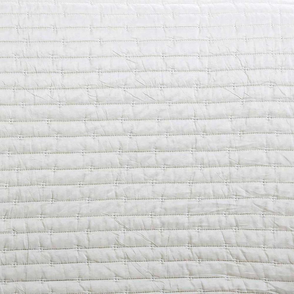 Quilt Hebra Dib 1,5 Plazas Patchwork Formas Natural