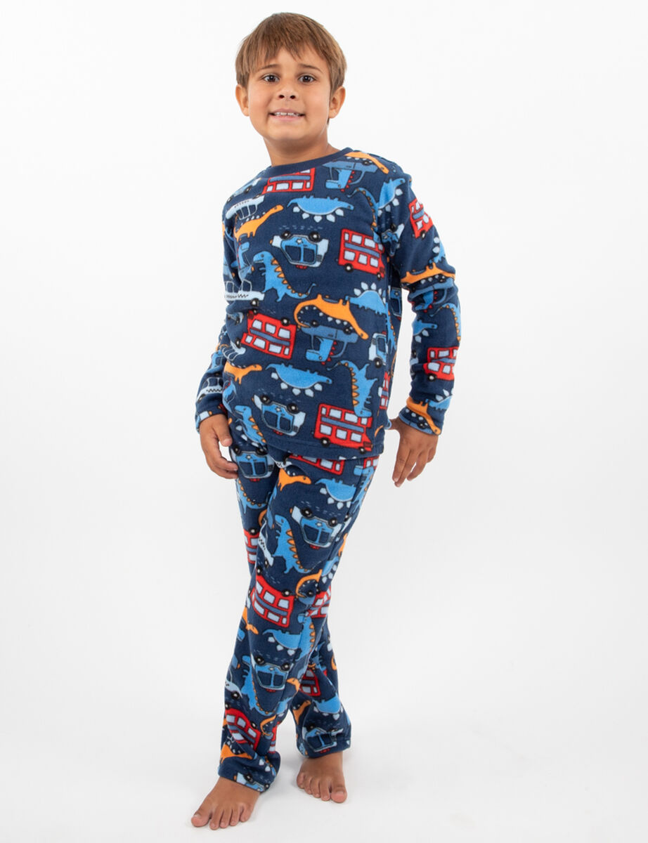 Pijama Polar Niño Chess