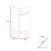 Optimizador de Baño TuHome Laurent 1 Puerta Duna