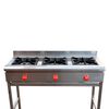 Anafe Ticgas 3 Quemadores Inox Gn