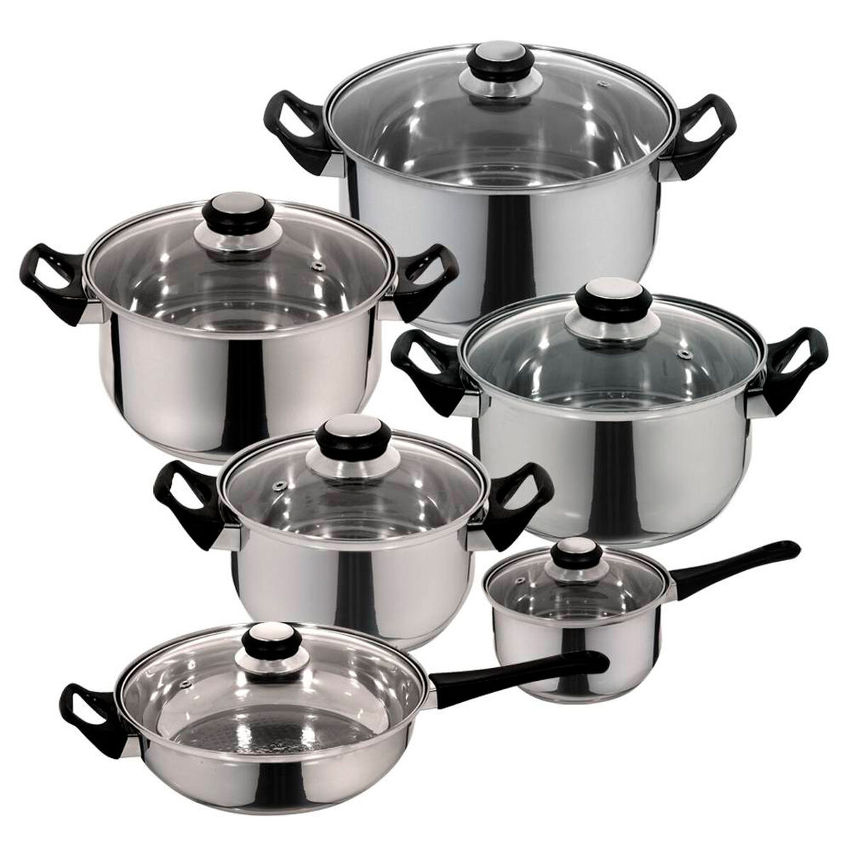 Batería de Cocina Magefesa Priminute Monterrey 12 Piezas
