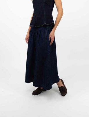 Imagen 1 del producto Falda Maxi Mujer Zibel Azul