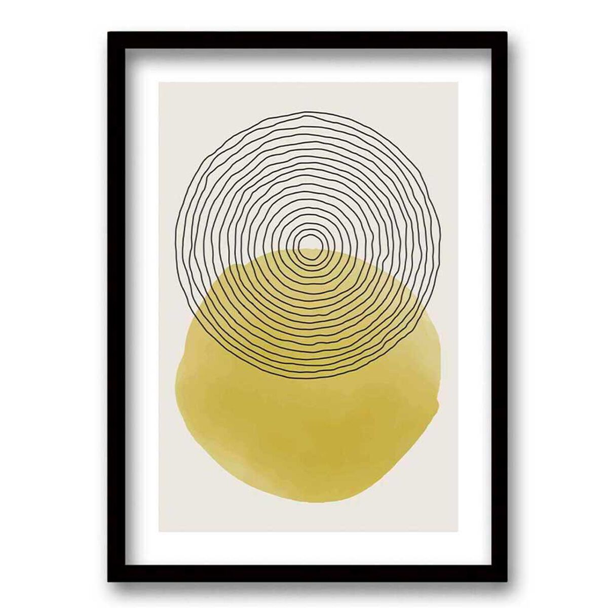 Cuadro Decorativo Retela Yellow II 40 x 30 cm