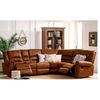 Sofá Seccional Reclinable Daniels California  Porta Vaso