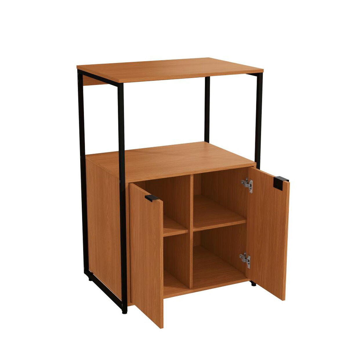 Mueble Organizador de Cocina Roca Org&aacute;nico Canela Negro