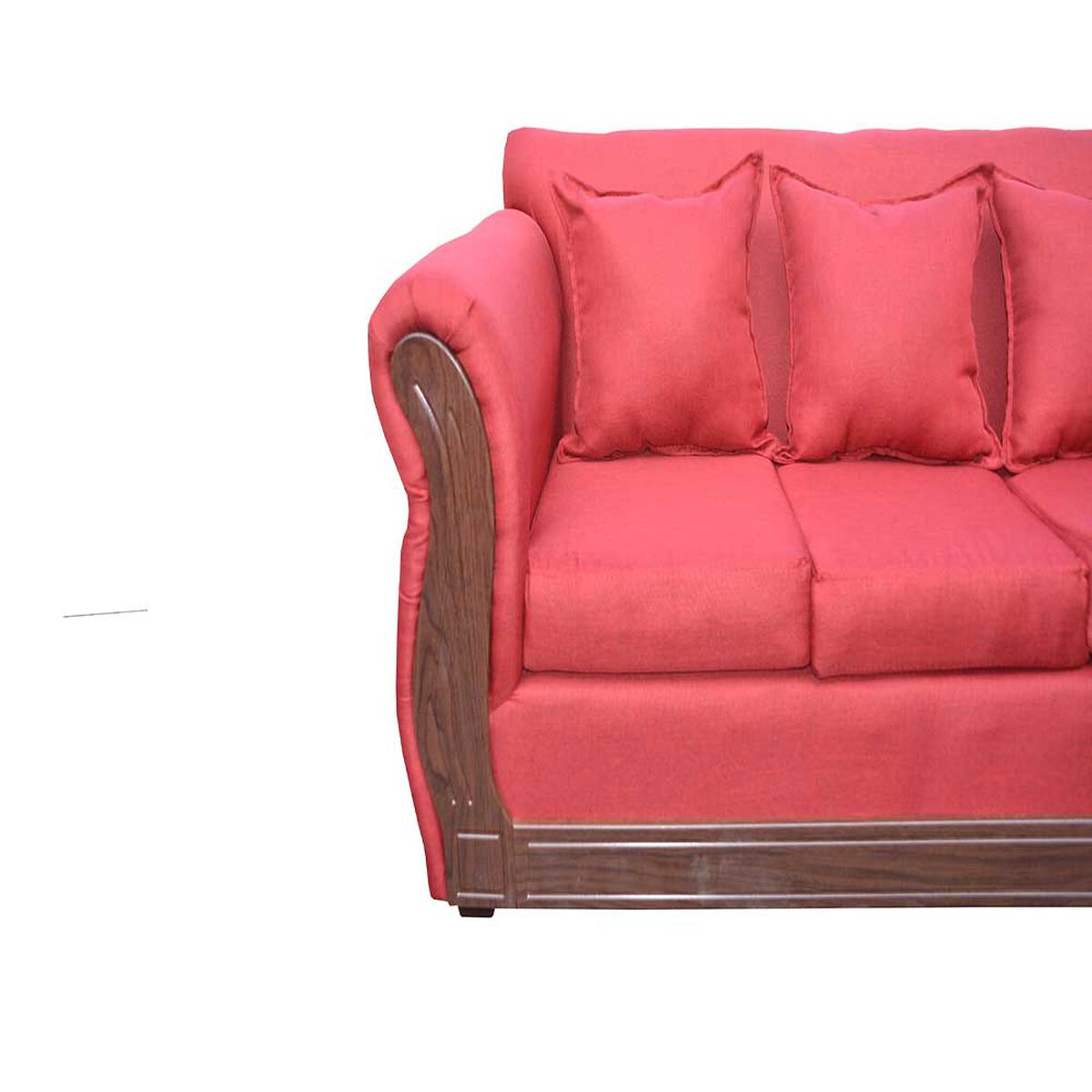 Juego de Living Dise&ntilde;o A&M Home Atenea Sof&aacute; 3 Cuerpos + 2 Sillones 1 Cuerpo Burdeo