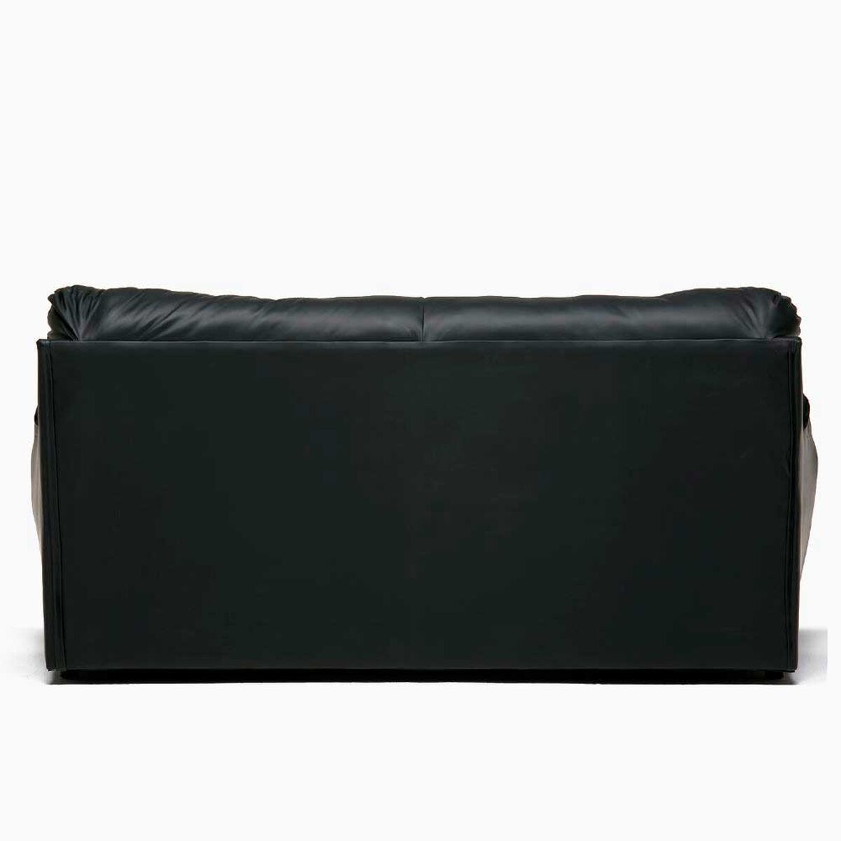 Juego de Living Cabsur Caburga Sofá 3 Cuerpos + Sofá 2 Cuerpos PU Negro