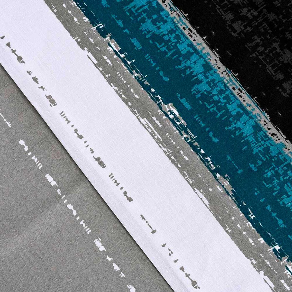 Juego de S&aacute;banas American Family 144 Hilos 2 Plazas Dober Negro