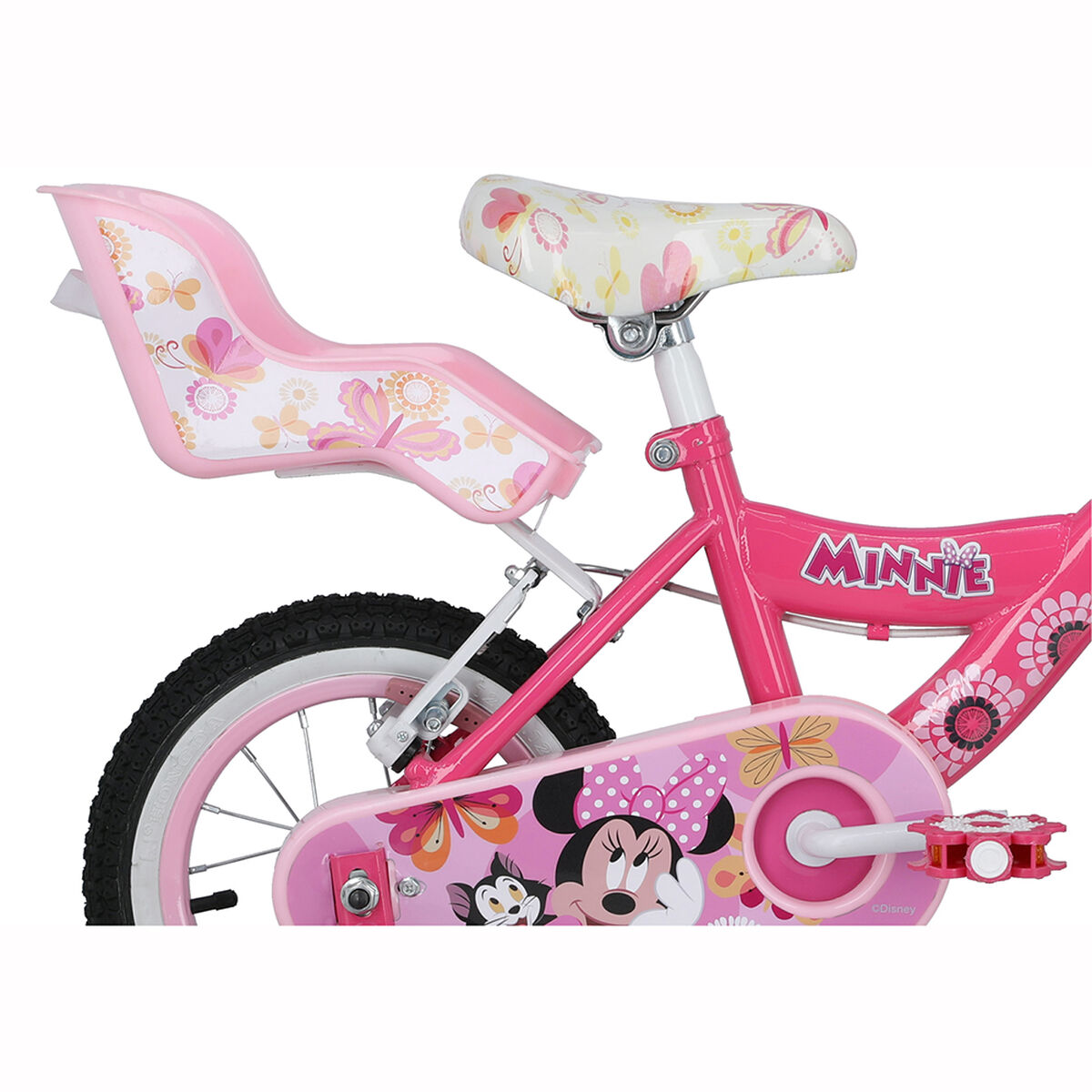 Bicicleta Niña Disney Minnie Aro 12 Rosado