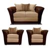 Juego de Living Elegant Detail Minesota Sof&aacute; 2 Cuerpos + Dos Sillones 1 Cuerpo Beige