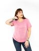 Polera Con Estampado Manga Corta Mujer Extralindas