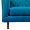 Sof&aacute; Tela Velvet Latam Home Brescia 3 Cuerpos