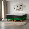 Cama Europea Latam Home 2 Plazas New Top BD Verde