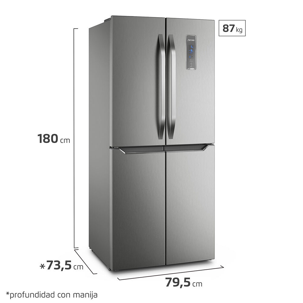 FENSA Refrigerador Side by Side Fensa DQ79S 401 lts. | Abc