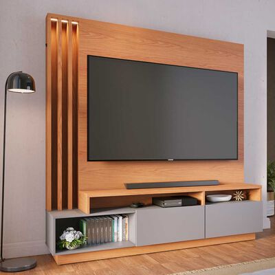 Imagen 2 del producto Home TV Onessta Humaita Café y Gris
