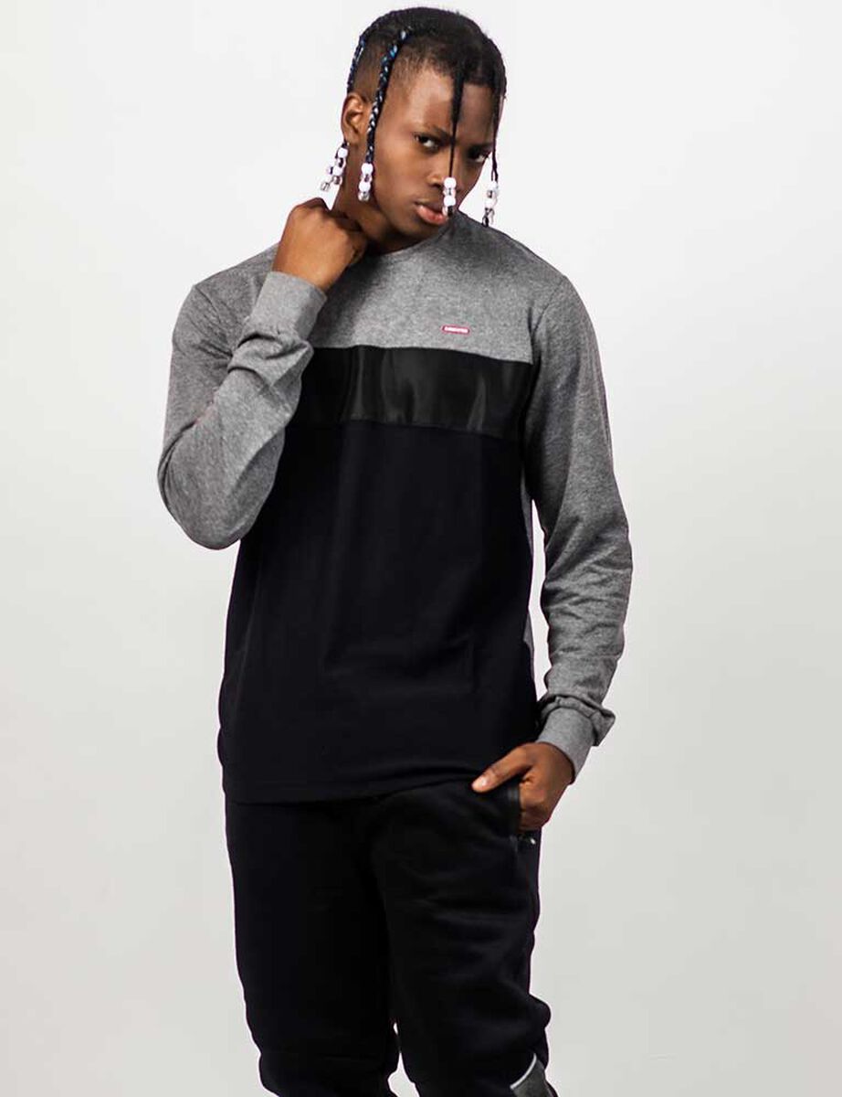 Polera Manga Larga Hombre Gangster
