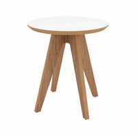 Mesa Auxiliar Roca Fronteiras Blanco