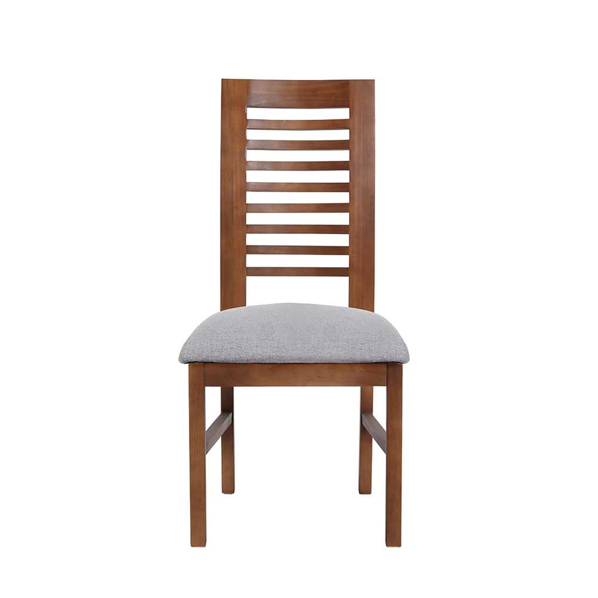 Juego de Comedor Latam Home Sevilla Salamanca 2 Sillas + 2 Bancas Lino Gris Claro
