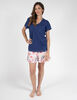 Pijama Corto Mujer Portman Club