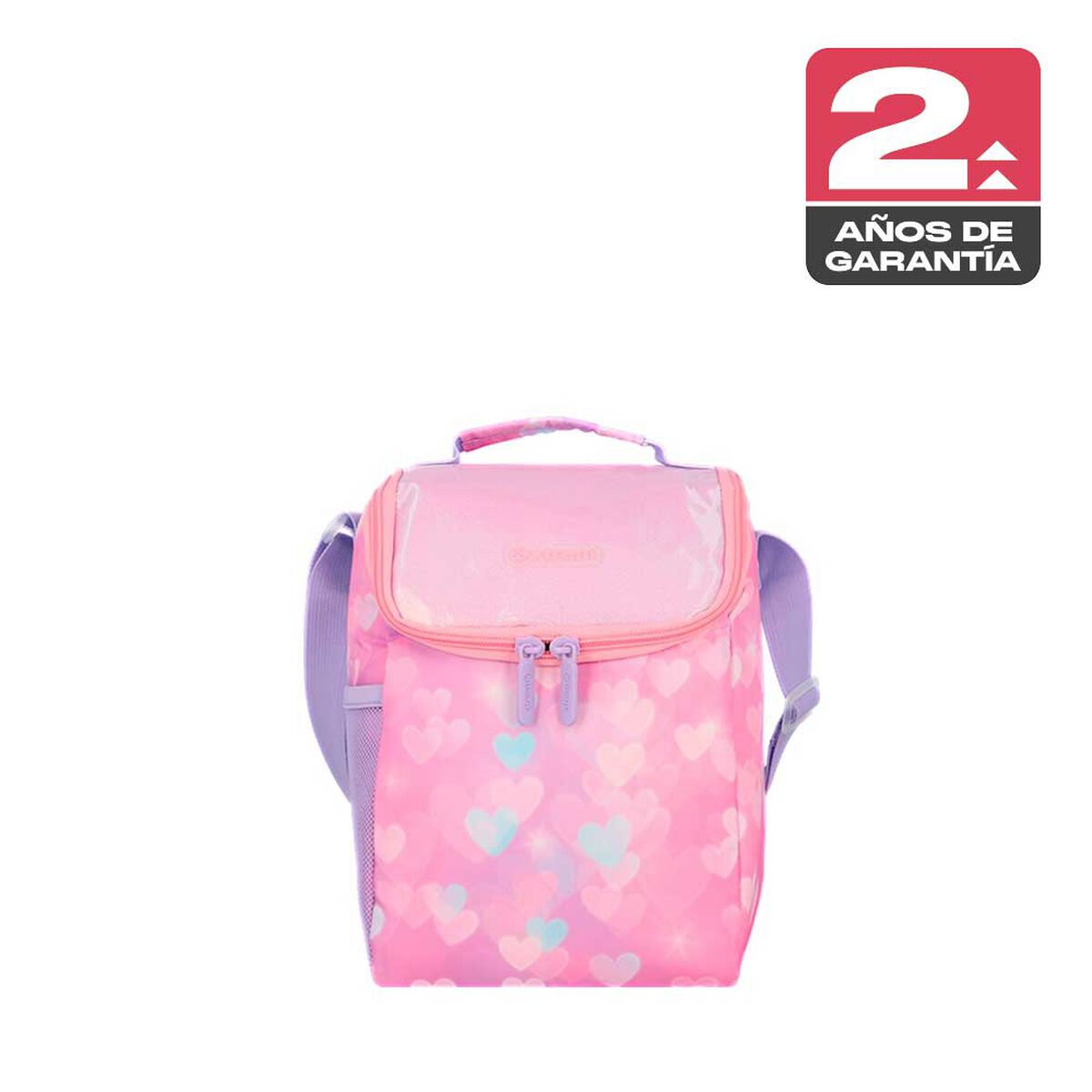 Lonchera T&eacute;rmica Xtrem Froster 6XT Corazones Rosado