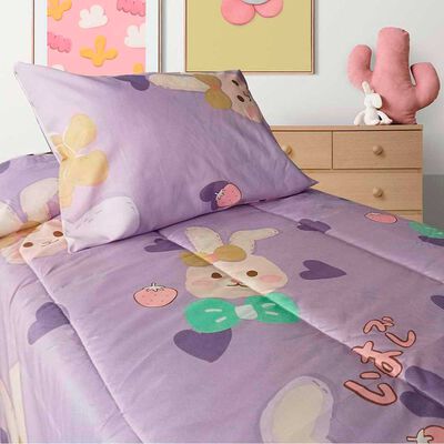 Imagen 2 del producto Plumón Illusions 1,5 plazas Infantil Babsy Morado