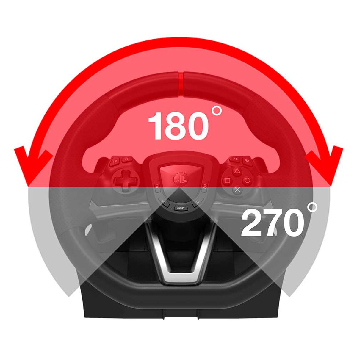Volante Gamer con Pedales Hori PS5 Racing Wheel APEX