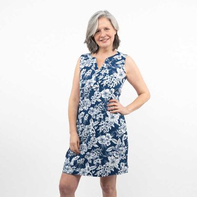 Vestido Midi Sin Mangas Mujer Portman Club