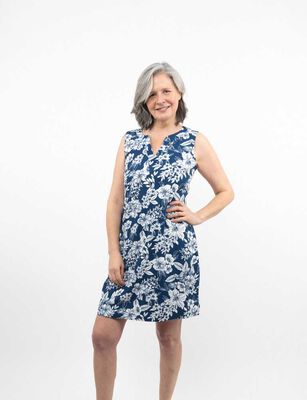 Imagen 1 del producto Vestido Midi Sin Mangas Mujer Portman Club Azul