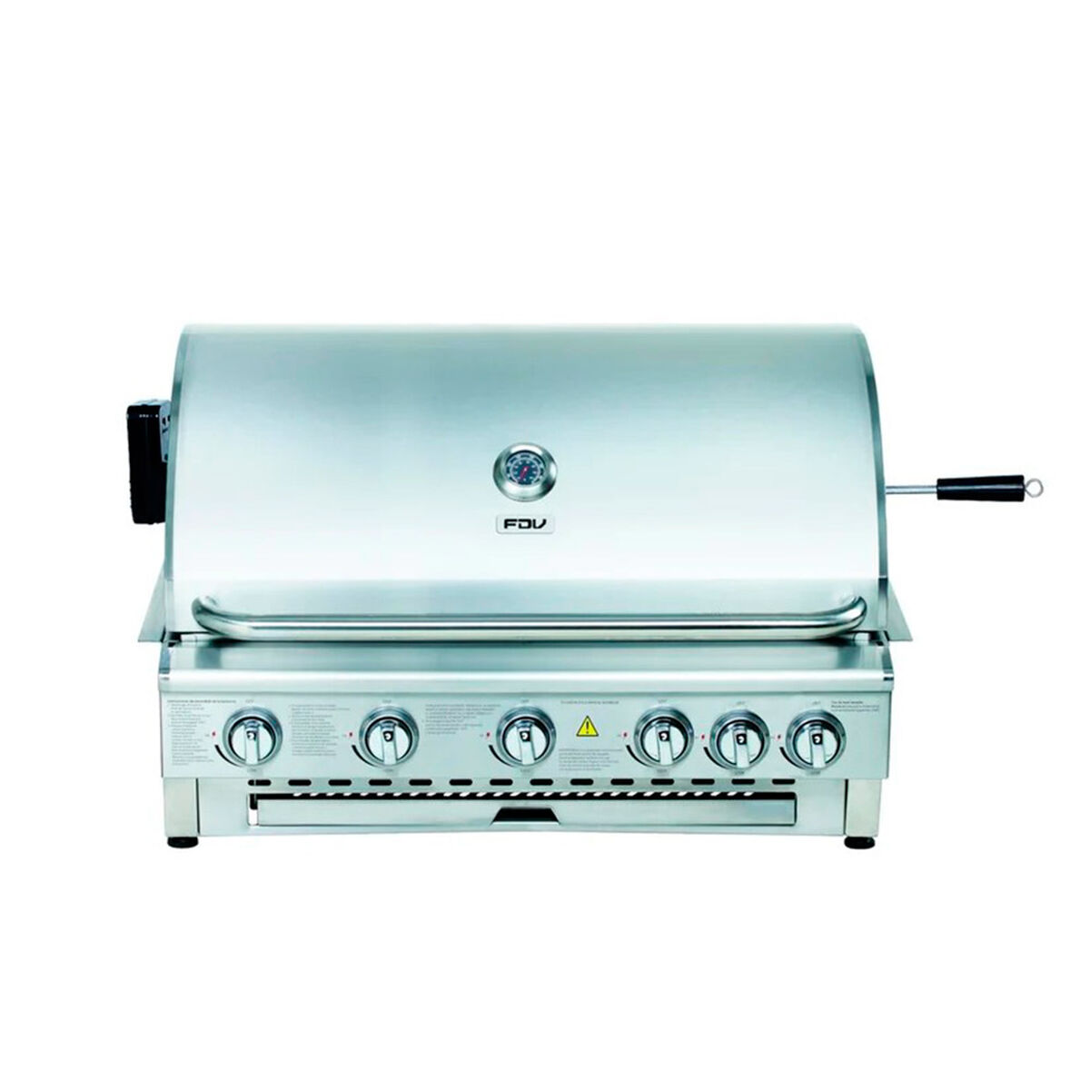 Parrilla Empotrada a Gas FDV Deluxe 5Q GLP 2.0