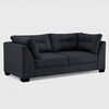 Sof&aacute; Muebles MPR Edimburgo 2 Cuerpos Negro