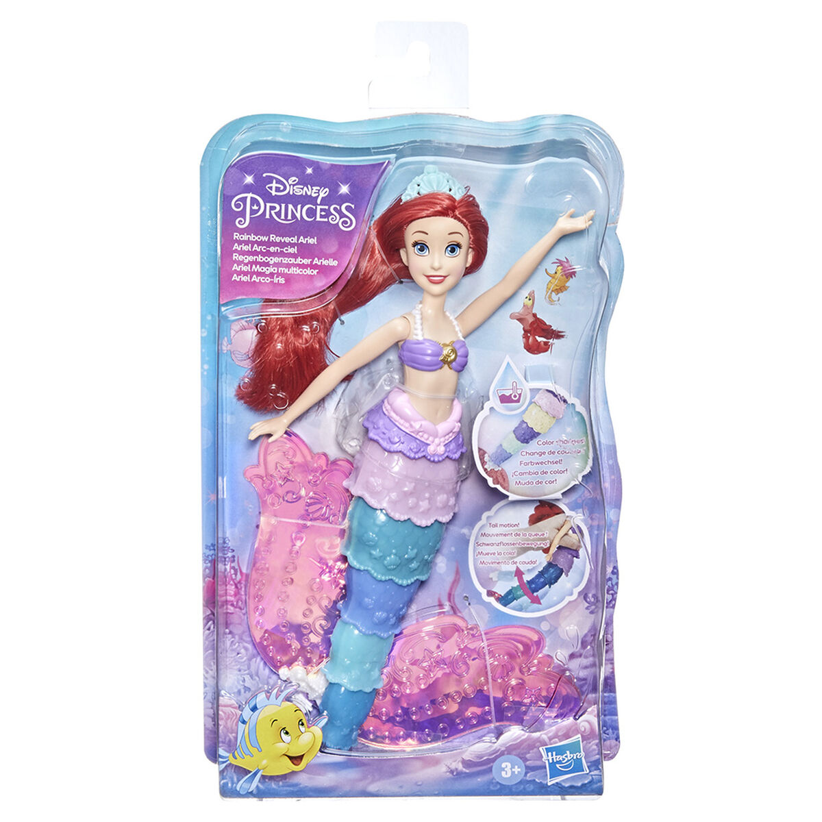 Muñeca Disney Princesas Ariel Jeuga en el Agua