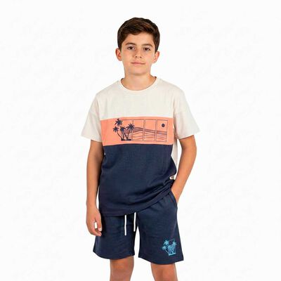 Polera Manga Corta Ni&ntilde;o Cutback