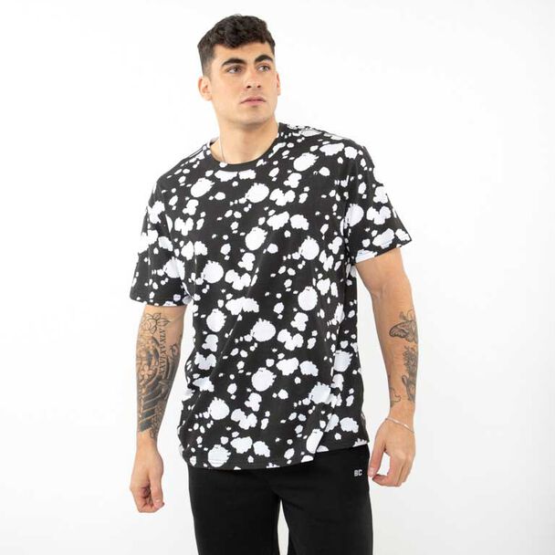Polera Deportiva Hombre Black County