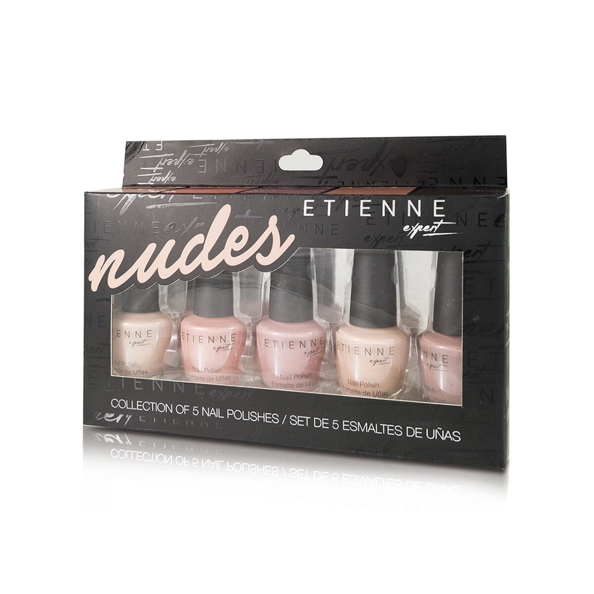 Set de 5 Esmaltes de Uñas Nudes Etienne