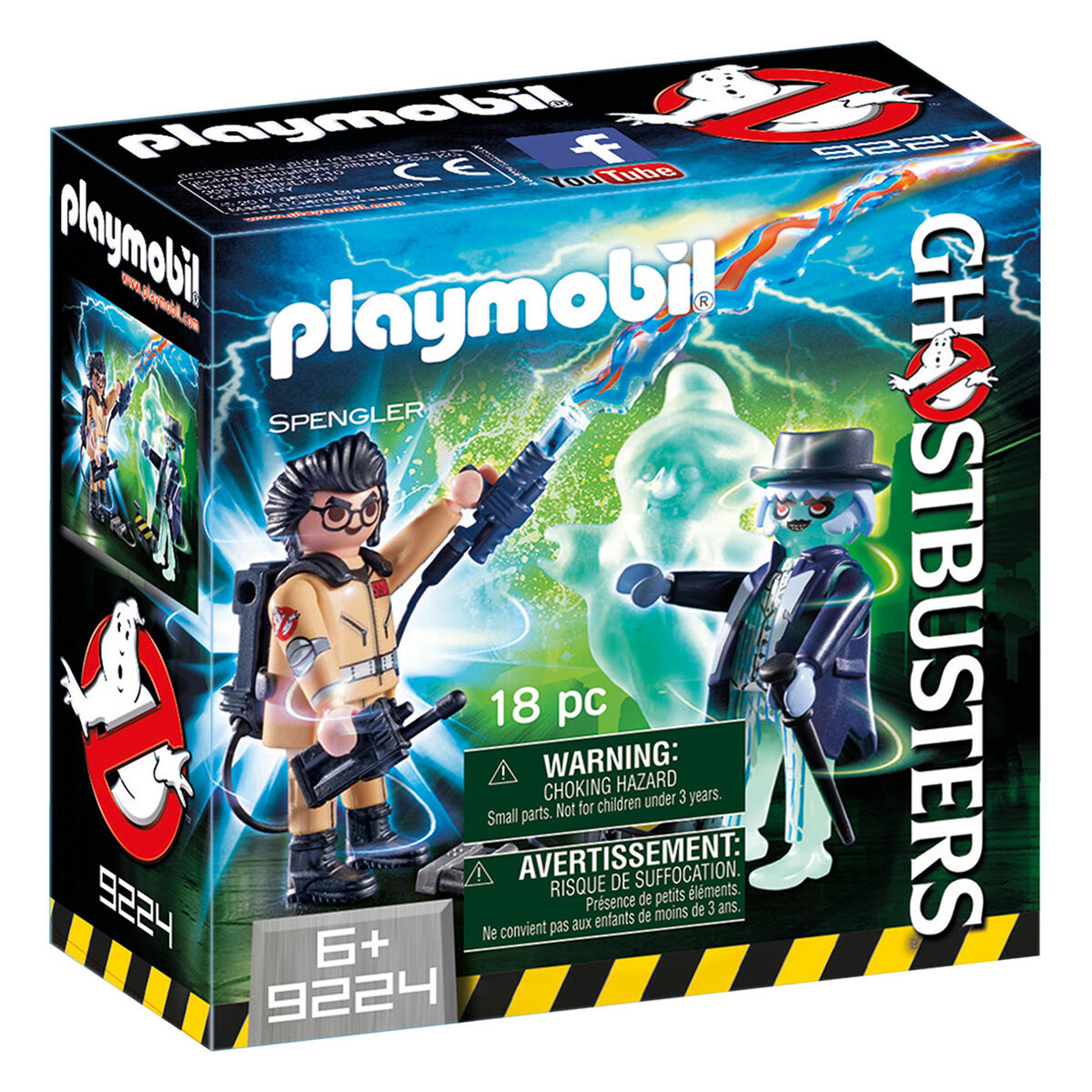 Set Spengler y Fantasma Ghostbuster de Playmobil