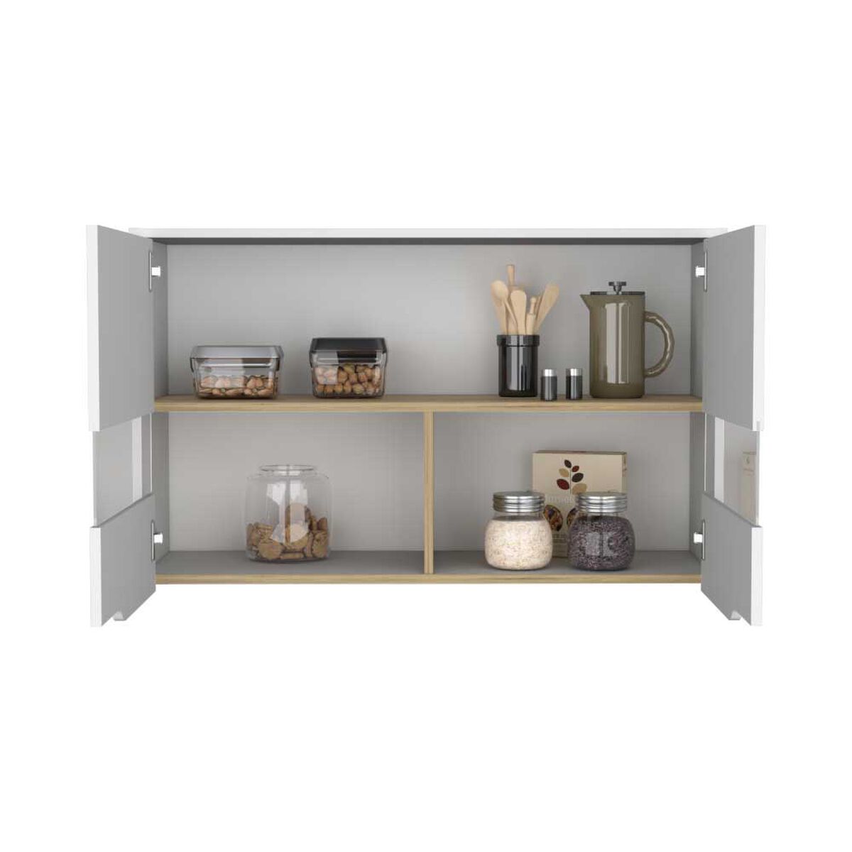 Mueble de Cocina Superior TuHome Soler 4 Puertas Blanco