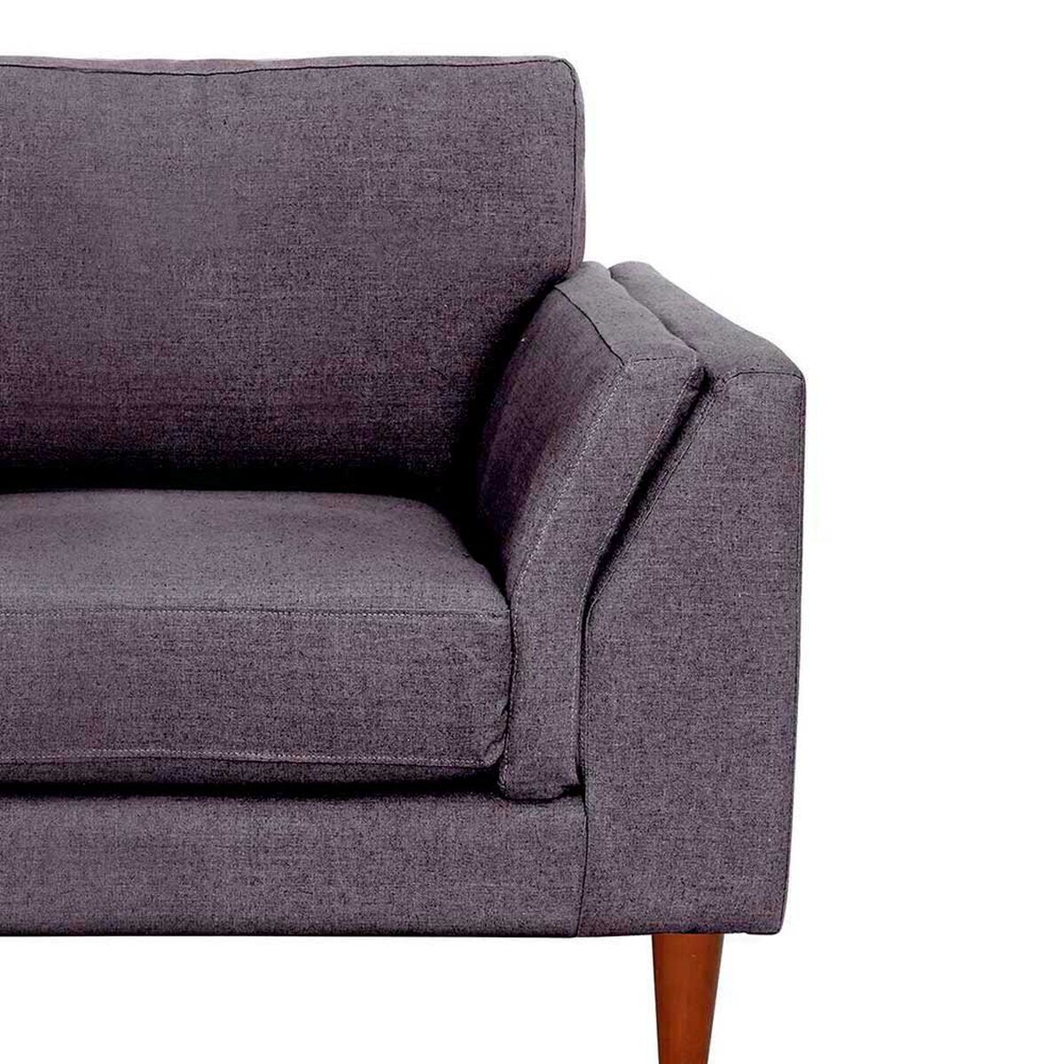 Sof&aacute; Latam Home Milan 2 Cuerpos Gris Oscuro