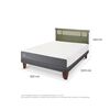 Cama Europea CIC 2 Plazas Smart + Respaldo Dublin Olivo