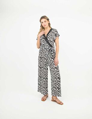 Imagen 1 del producto Enterito Largo Manga Corta Mujer Alma Azul, Black1, Black2