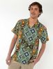 Camisa Algodón Estampada Manga Corta Hombre Fiorucci
