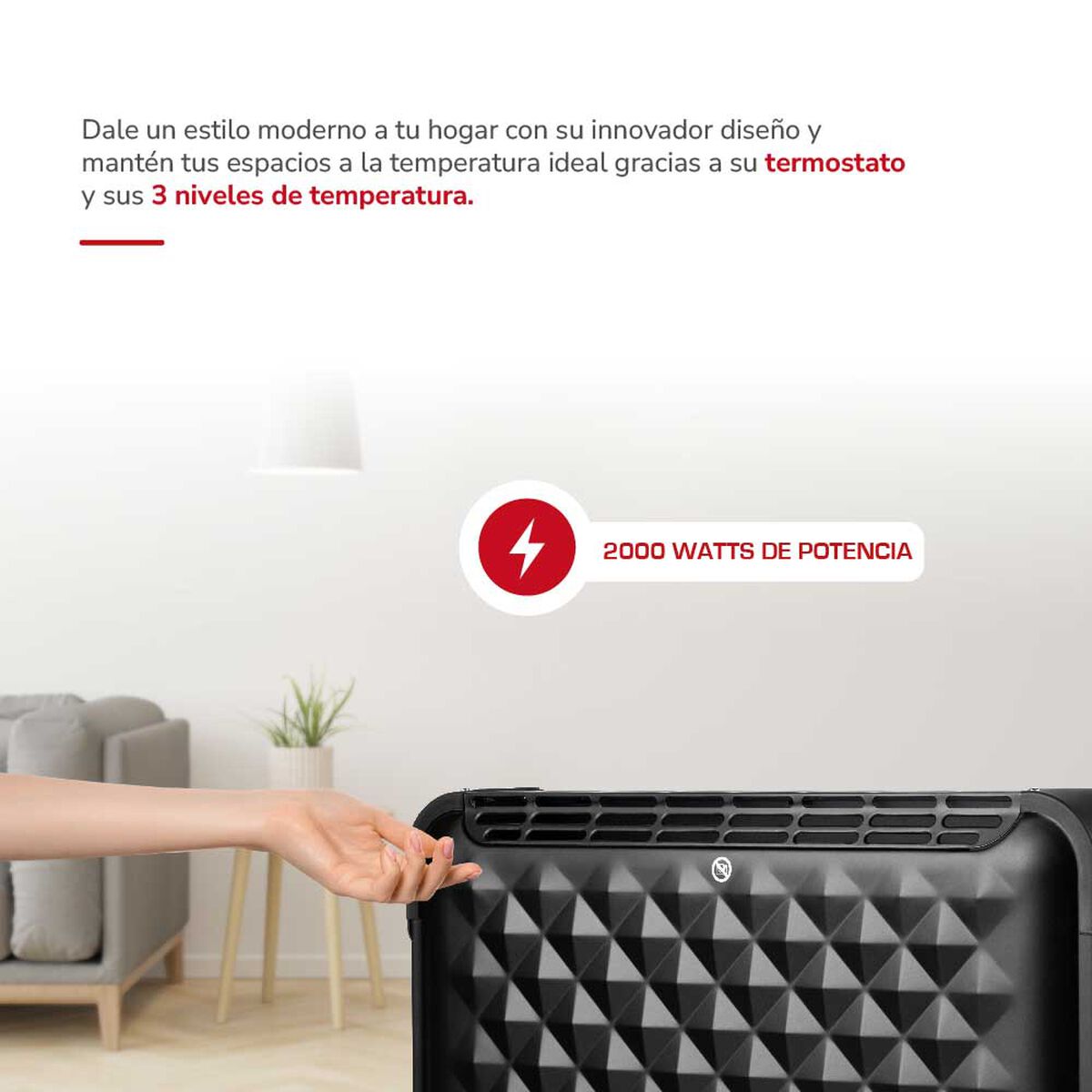 Convector Eléctrico Thomas TH-CV52