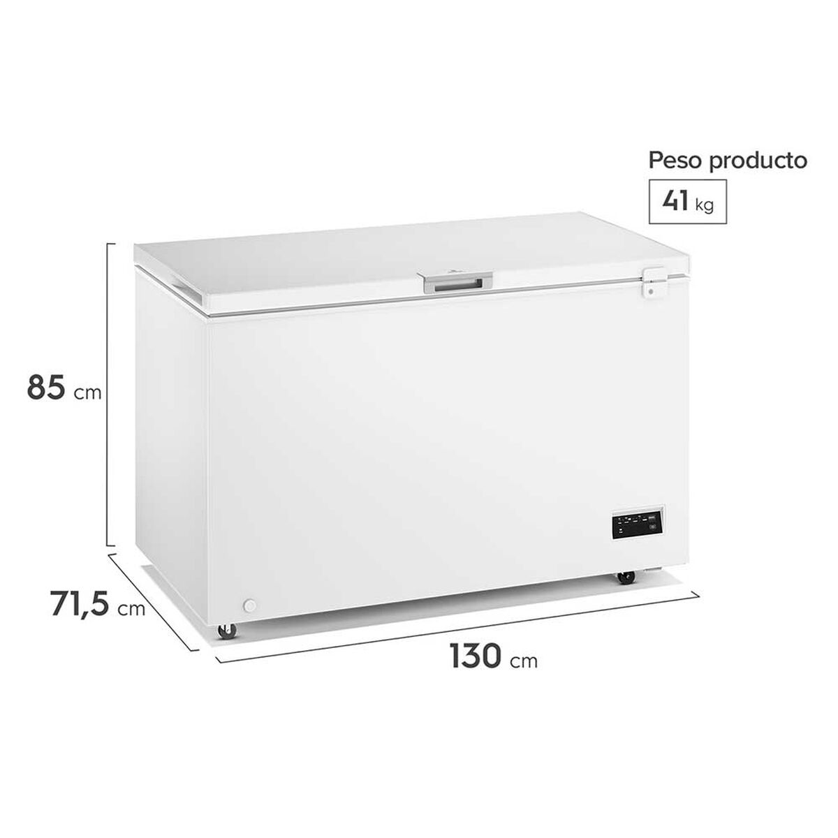 Freezer Horizontal Mademsa M400DI 371 L