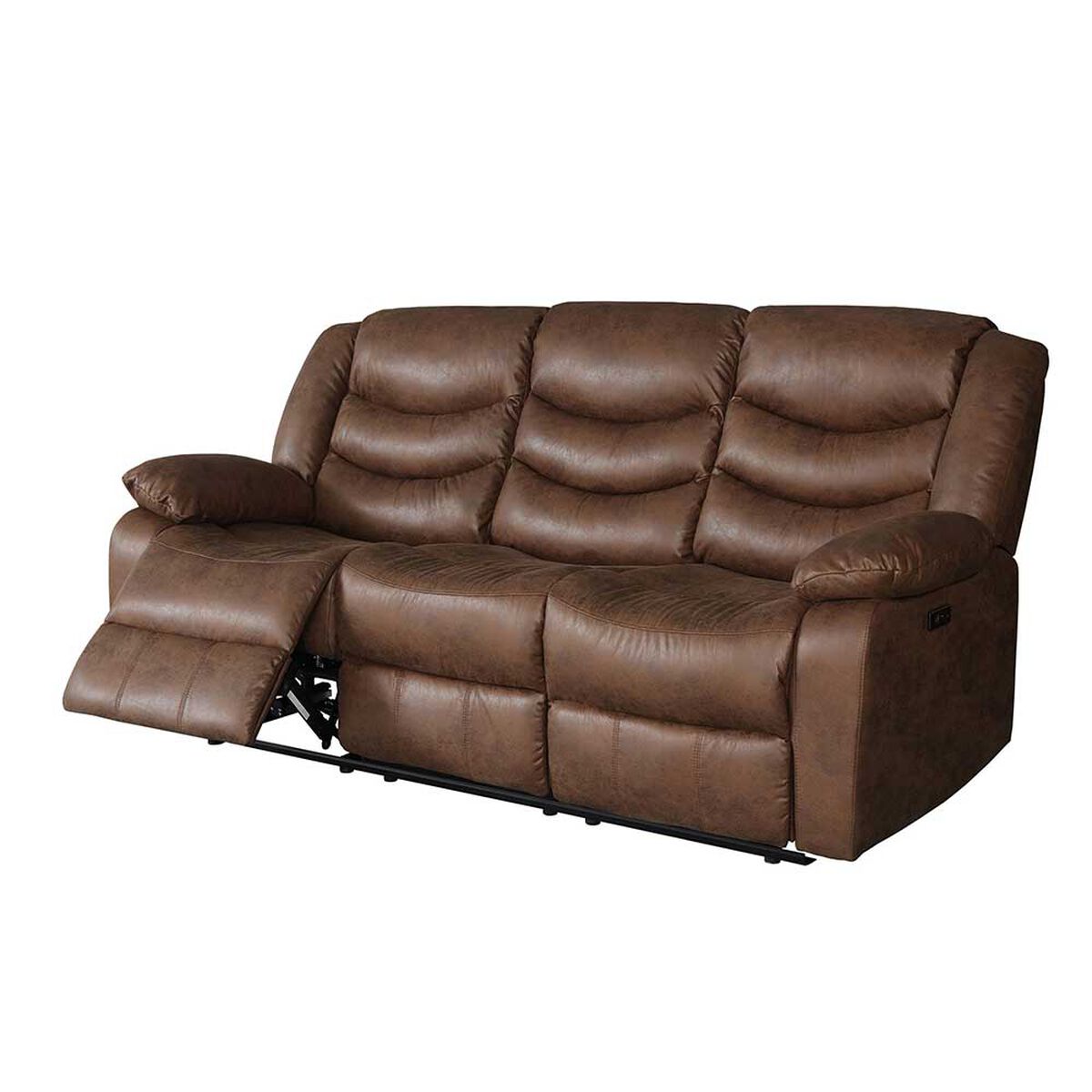 Juego de Living Reclinable CIC Domingo 3C+2C Caf&eacute;