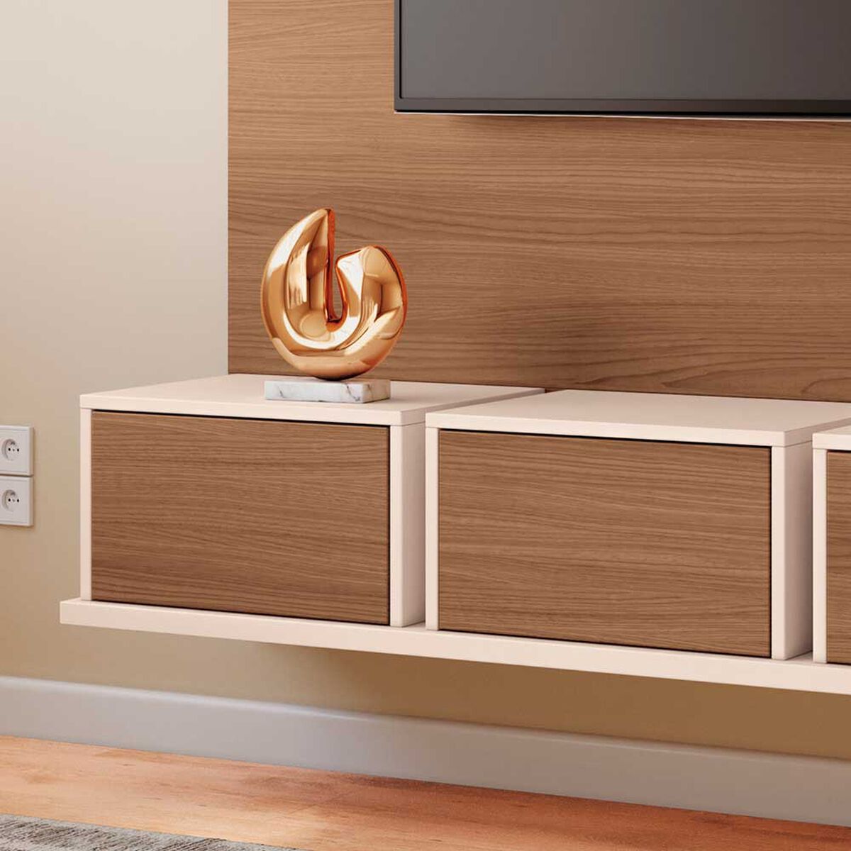 Home Aereo TV Onessta Max Café y Blanco