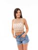 Polera Con Encaje Sin Mangas Mujer Icono