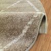 Alfombra  Modalfo Florida Beige 160 x 160 cm
